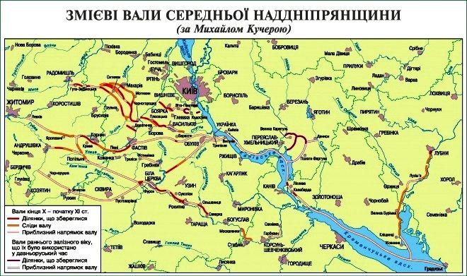 Змієві вали – загадка долітописної історії України-Русі